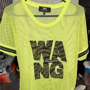 Alexander Wang Glitter neon jersey